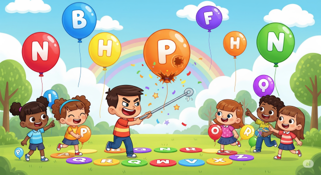 Alphabet Balloons game thumbnail